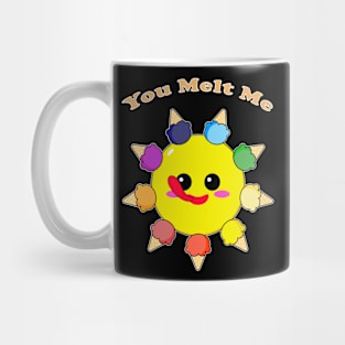 Colorful Sunny Ice Cream Mug